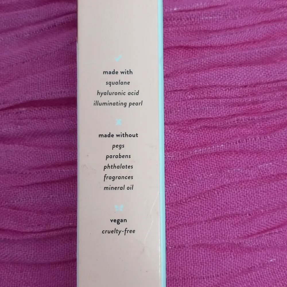 HONEST BEAUTY BRIGHT EYES TINTED EYE CREAM w/HYALURONIC ACID - TERRACOTTA NIB
